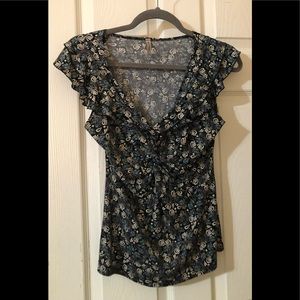Susan Lawrence medium paisley top